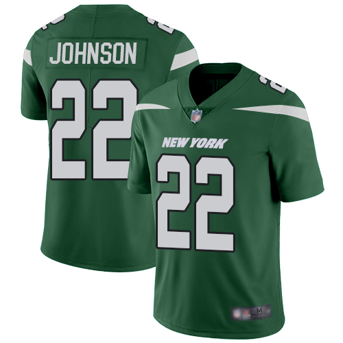 New York Jets Limited Green Youth Trumaine Johnson Home Jersey NFL Football #22 Vapor Untouchable